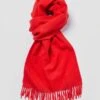Cashmere Scarf - Red 1 Cashmere Scarf - Red -Joseph Turner Shop Mens Red Cashmere Scarf MASCCATRE 1