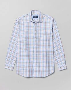 Casual Twill Shirt - Red -Joseph Turner Shop Mens Red Casual Twill Shirt MCCATWRED 3