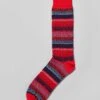 Fair Isle Socks - Red