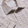 Red/Green/Orange/Purple Country Check Shirt -Joseph Turner Shop Mens Red Green Orange Purple Country Shirt MSCGOP 1