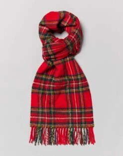 Lambswool Scarf - Tartan