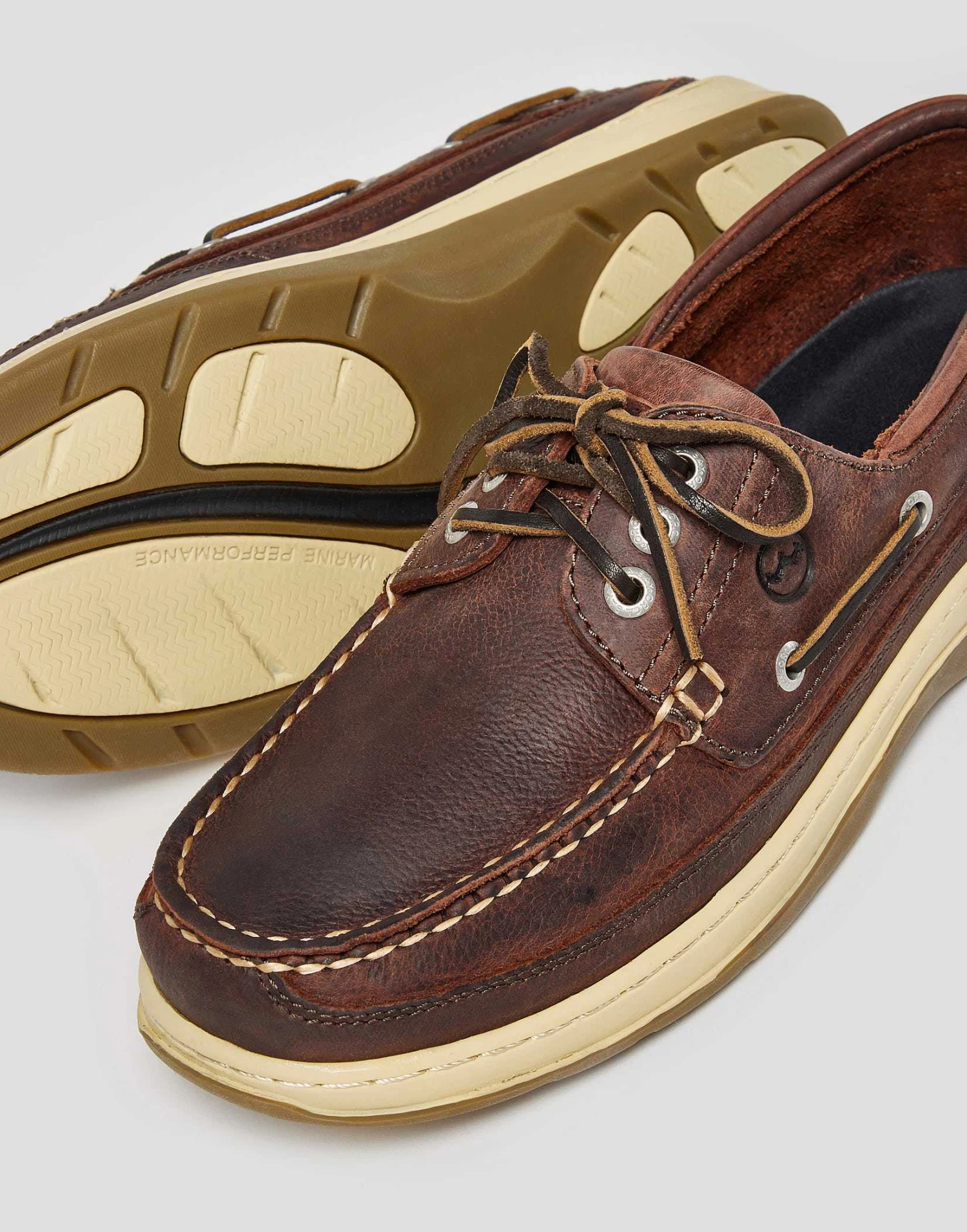 Squamish Deck Shoes - Russet 4 Squamish Deck Shoes - Russet - Image 2