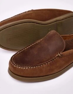 Joseph Turner Shop -Joseph Turner Shop Mens Sand Mule Deck Shoes MFSDMUSAN 2