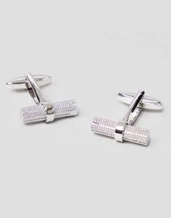 Silver Bar Cufflinks