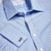Sky Bengal Stripe Shirt -Joseph Turner Shop Mens Sky Bengal Formal Striped Shirt MSBESK 1
