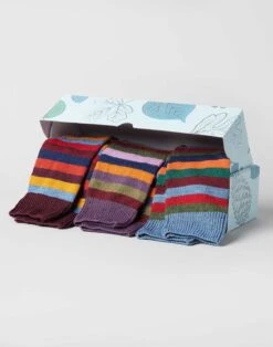 Sock Gift Box - Striped