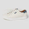 Belgravia Trainers - White/Navy