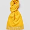 Cashmere Scarf - Yellow