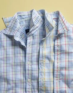 Casual Twill Shirt - Yellow -Joseph Turner Shop Mens Yellow Casual Twill Shirt MCCATWYEL 6