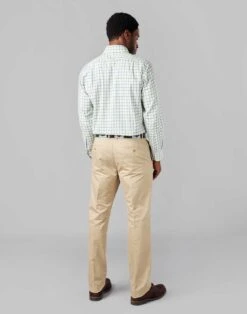 Pleated Front Chinos - Pebble -Joseph Turner Shop b0e467e0 mens pebble pleat front chinos mrchinpeb 2