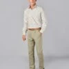 Pleated Front Chinos - Sage