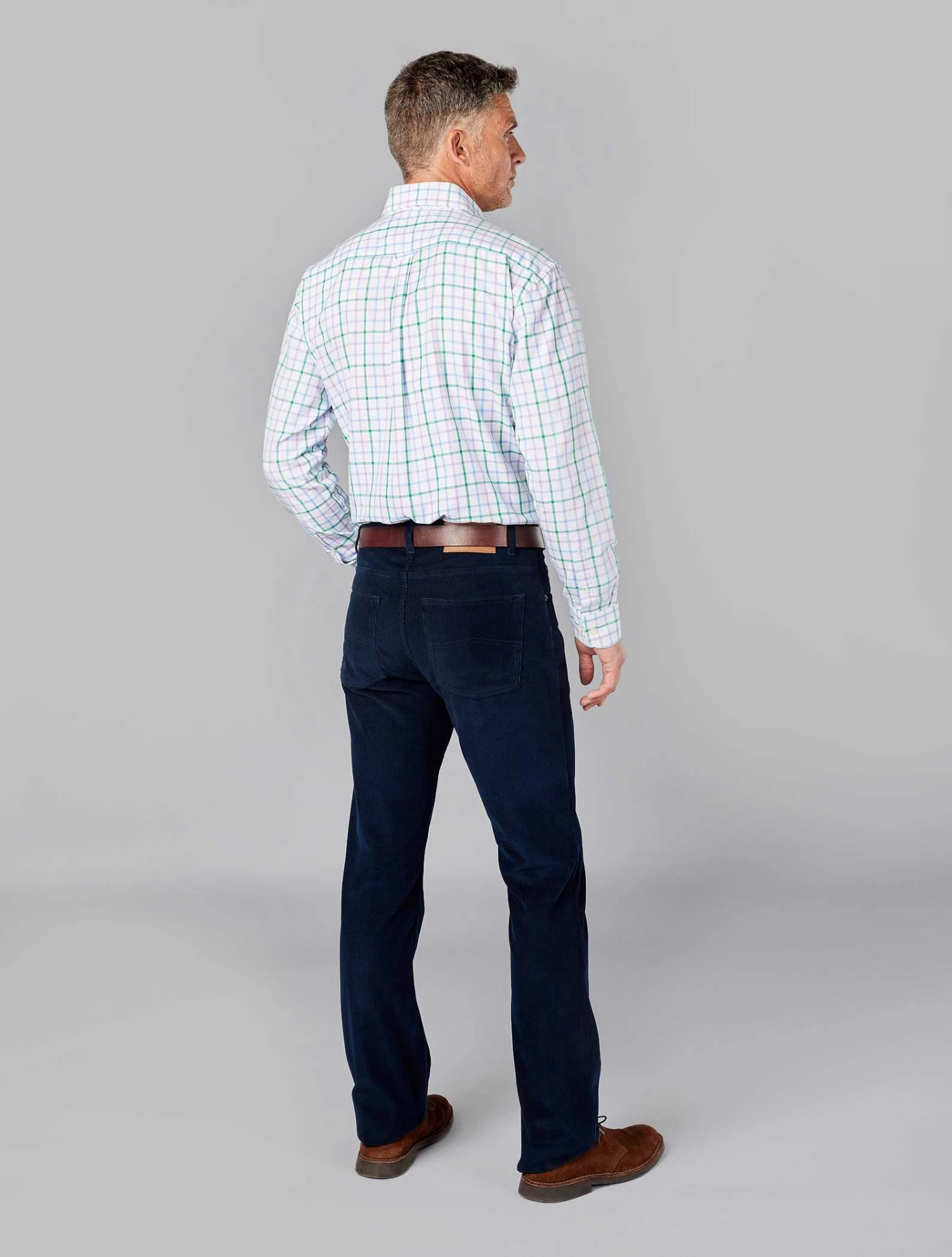 Needlecord Jeans - Navy 4 Needlecord Jeans - Navy - Image 2