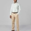 Pleated Front Chinos - Pebble
